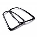 Astra Depot Pair Glossy Black Tail Light Trim Rings Compatible With 2007-2015 Bmw Mini Cooper R56 R57 R58 R59 Mc2812100