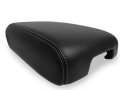 Autoguru Pvc Leather Console Lid Armrest Cover Made For 2014-2020 Infiniti Qx60 Black 