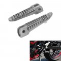 Tcmt Motorcycle Front Driver Footpegs Footrest Fit For Kawasaki Ninja 400 2018-2023 Z400 19-22