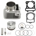 Wflnhb Cylinder Piston Kit Replacement For Kawasaki Bayou 300 Klf300b 11005-1533 11060-1652