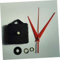 Yardenfun Set Silent Clock Movement Hand And Motor Kit Diy Large Hands Needles Quartz Only Replacement Wall 3d Simple