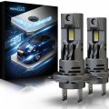 H7 Led Fog Light Bulbs 6500k Cool White Wireless Powersports Accessory Lights For Off Road Use Atv Utv Plug And Play Pack Of 2 