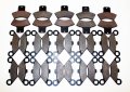 15 Sets 1998 1999 2000 Polaris 400 Scrambler 4x4 Front And Rear Brake Pads 