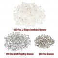 Uxcell 120 Pcs Circuit Board L Shape Insulated Pcb Spacer 20mm Standoffs Mounting Feet Supporting Height With Screws White