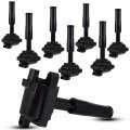 Aintier Set Of 8 Ignition Coil Pack Compatible With 98-99 For Jaguar Vanden Plas
