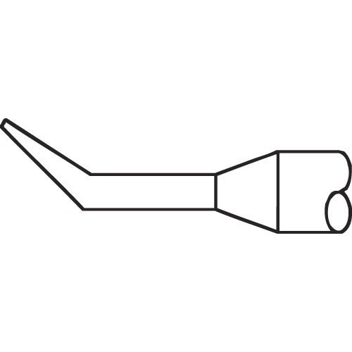 1124-0015-p1 016 In Conical Sharp Bent 30 Degrees Extended Tip For Td-100 Intelliheat Iron