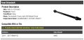 Front Driveshaft For 2011 To 2017 Bmw X3 Awd Position W0121-x316443