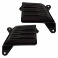 Chevy Silverado 1500 2019 2020 2021 Fog Light Cover Driver And Passenger Side Pair Textured Polypropylene Plastic Capa 
