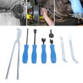 8pc Drum Brake Tool Kit Spring Pliers Set With Compressor Installer Removal And Adjustment Spoons Abs Metal Material For Most