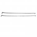 A-premium Fuel Tank Straps Compatible With Chevrolet Corvette 1963-1969 V8 5 3l 4l 7l 6 5l 7 0l 2-pc Set