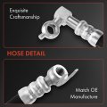 A-premium Power Steering Hose Pressure Reservoir Line Assembly Compatible With Nissan Sentra 1991-1994 L4 1 6l Gas 2-pc Set
