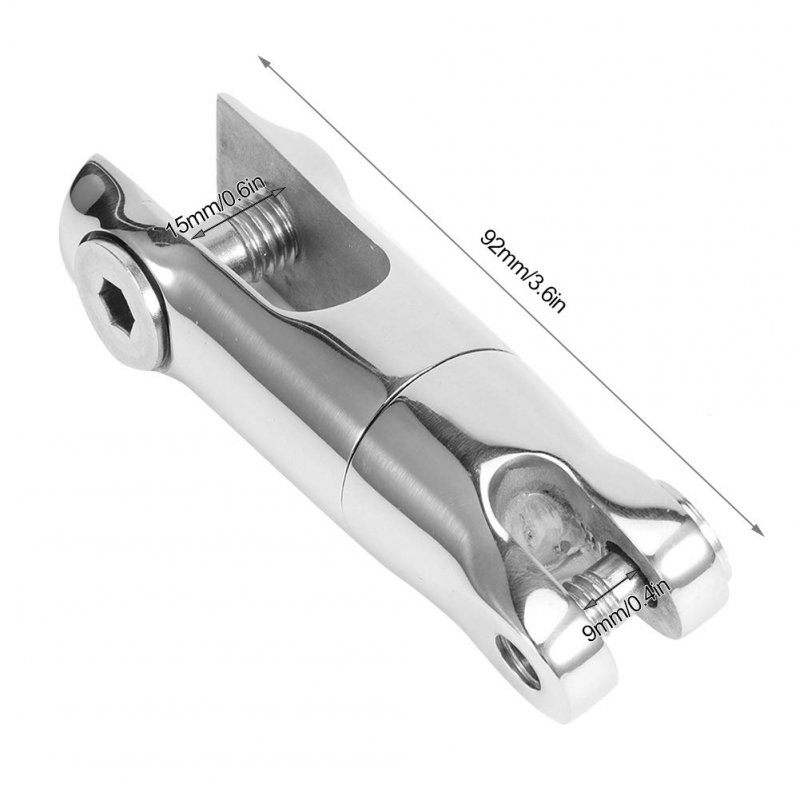 Anchor Connector Stainless Steel Rotating Ship Handware Boat Accessory For 6a 8mm Chain