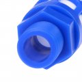 Uxcell Plastic Pneumatic Muffler Exhaust Air Line Silencer 3 8 Pt Blue 3pcs