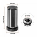 Uxcell Drill Sleeve Adapter Holder D40-mt3 Morse Taper Reducing For Cnc Lathe Milling Parts Tool