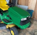 Kuafu Lower Hood Kit Compatible With John Deere Lt133 Lt150 Lt155 Lt160 Lt166 Lt170 Lt180 Lt190 Ltr155 Ltr166 Ltr180