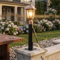3 Inch Pier Mount Base Adapter Heavy Duty Outdoor Post Bracket For Light Fixtures Includes Mounting Hardware 