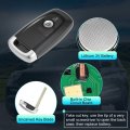 X Autohaux 2pcs 315mhz M3n-a2c93142300 Replacement Smart Proximity Keyless Entry Remote Fob For Ford Ecosport Explorer Edge