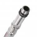 Uxcell 39 Inch Long Faucet Supply Line Connector 4pcs G3 8 Female Compression Thread X M10 Male Braided 304 Stainless Steel