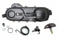 Fixrightpro Complete Long Case Engine Drive Belt Cover For Chinese Scooters Mopeds With 50cc 139qmb Gy6 Tao Jonway Kickstart 