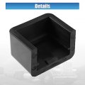 X Autohaux 2 Pcs Hood Bumper Bushing Channel Slide For Peterbilt 365 Black