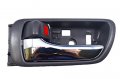 Pt Auto Warehouse To-2469mg-lh Inside Interior Inner Door Handle Gray Housing With Chrome Lever Driver Side 