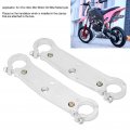 Qiilu Front Fork Yokesa A Handle Bar Triple Tree Forka Pair Forks 22mm 0 87in Yoke Upside Down Replacement For 47cc 49cc Mini