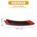 X Autohaux Pair Front Bumper Reflector Side Marker 63147205398 63147205397 For Bmw 3 Series E90 E91 Lci 2009-2011 Replace Amber