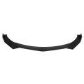 Front Bumper Lip Splitte Body Kit Spoiler Glossy Black Universal For