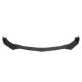 Front Bumper Lip Splitte Body Kit Spoiler Glossy Black Universal For