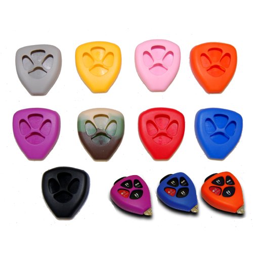 2009 2013 Toyota Matrix Corolla Silicone Key Rubber Remote Cover Grey