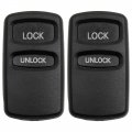 Uxcell 2pcs New 2 Buttons Key Shell Keyless Entry Remote Case Replacement Mr587983 For Mitsubishi