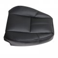Secosautoparts Driver Passenger Side Top Lean Back Leather Seat Cover Black Fit For Chevrolet Silverado Gmc Sierra Tahoe