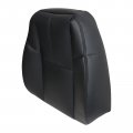 Secosautoparts Driver Passenger Side Top Lean Back Leather Seat Cover Black Fit For Chevrolet Silverado Gmc Sierra Tahoe