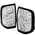 1999-2004 Pathfinder Chrome Housing Altezza Style Tail Light Brake Parking Lamps 