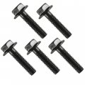Caltric 5x Flanged Head Clutch Bolt Compatible With Yamaha Yzf750r 1996 1997 1998 95817-06025-00