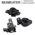 3pcs Engine Motor And Trans Mount Replacement For Fit 2007-2008