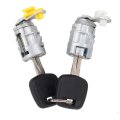 Newyall Front Driver Passenger Side Door Lock Cylinder