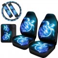Advocator Native American Southwest Aztec Tribal Style Car Seat Covers With Steering Wheel Seat Belt Shoulder Pads Armrest 