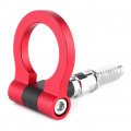 Tow Hook Qiilu Auto Trailer Ring Eyeing Tow Kit Red Aluminum Track Racing Front Bumper Car Accessories For E Series