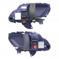 Chevy K1500 Suburban 1995 96 97 98 1999 Door Handle Driver And Passenger Side Pair Front Or Rear Interior Blue With Lock Button 