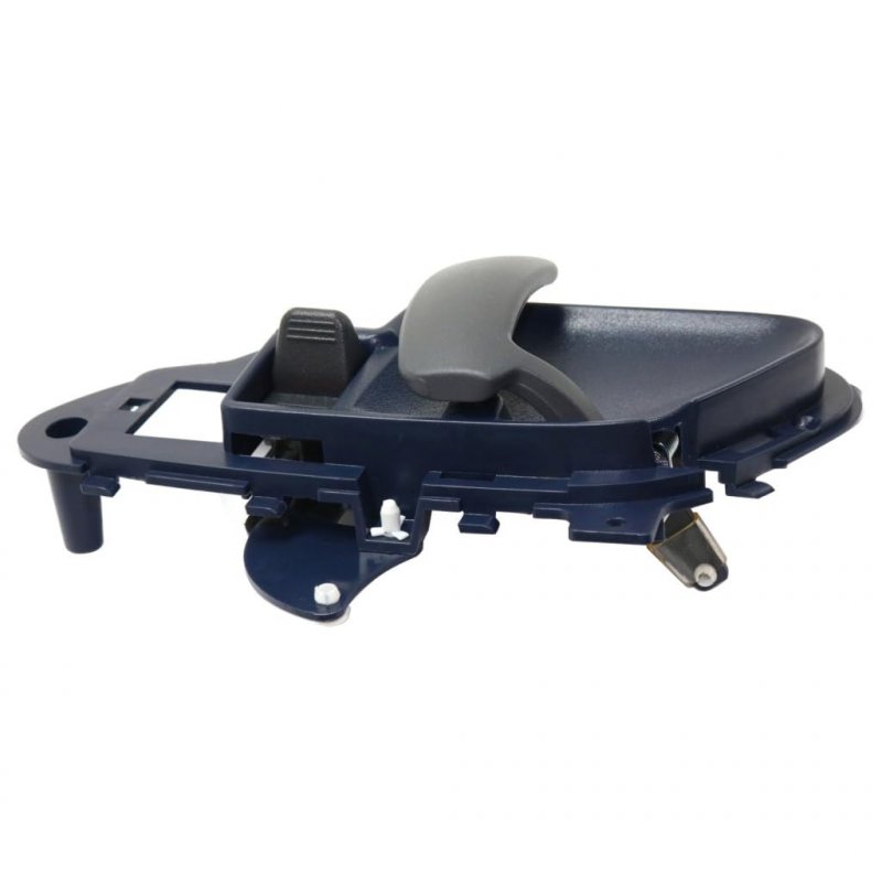Chevy K1500 Suburban 1995 96 97 98 1999 Door Handle Driver And Passenger Side Pair Front Or Rear Interior Blue With Lock Button