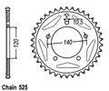 Jt Rear Steel Sprocket 47 Tooth Suzuki Dl1000 V-strom Dl650 Abs Gsxr600 F Gsxr750 I 
