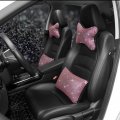 Bling Automotive Diamond Internal Decoration Steering Wheel Gear Shoulder Protection Armrest Handbrake Headrest Waist Pillow