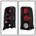 2002-2006 Cadillac Escalade Esv Black Bezel Euro Style Altezza Tail Light Housing Lamp Assembly Replacement Driver And 