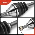 A-premium Cv Axle Shaft Assembly Compatible With Kawasaki Brute Force 750 2008 2009 2010 2011 Front Right Passenger Side