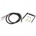 X Autohaux 1 Set 2-1 16 52mm 7 Color Led Exhaust Gas Temperature Gauge Black Dial Sensor For Car