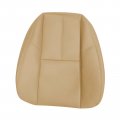 Secosautoparts Driver Passenger Side Bottom Top Lean Back Leather Seat Cover Tan Fit For Chevrolet Silverado Gmc Sierra Tahoe