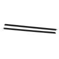 Black Window Weatherstrip Seal Sweep Trim For D21 2pcs