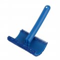 Iivverr Ms17 4 Wooden Wall Plastic Handle Rubber Wood Graining Diy Tool Blue Ms17 Mango De Pla Stico Pared Madera Herramienta