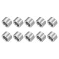 10 Pcs Stainless Steel Spacers 6mm Id X 10mm Od 6mml 304 Bushing Screw Standoff Unthreaded Round Spacer For 1 4 Or M6 Screws 